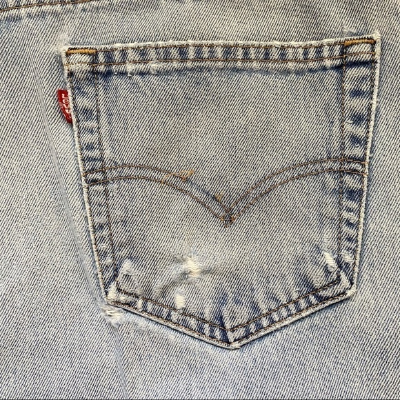 Levi’s Vintage 505 Regular Fit Straight Leg Denim Jeans - Picture 9 of 14